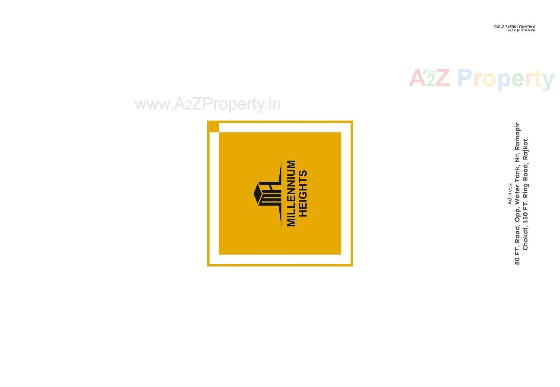  of real estate project Millennium Heights located at Raiya, Rajkot, Gujarat