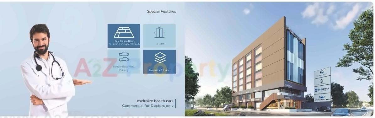  of real estate project Miracle Doctor House located at Rajkot, Rajkot, Gujarat