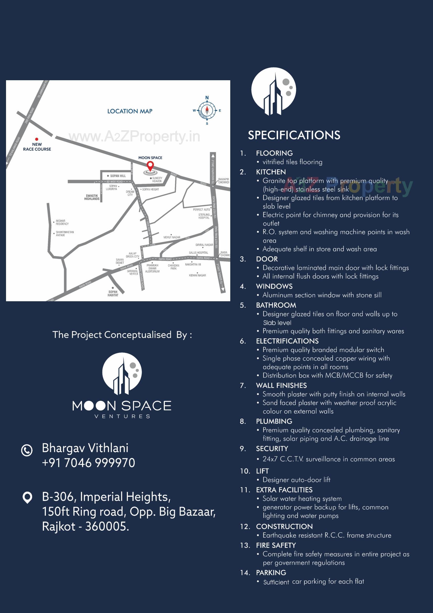  of real estate project Moonspace Avenue located at Rajkot, Rajkot, Gujarat