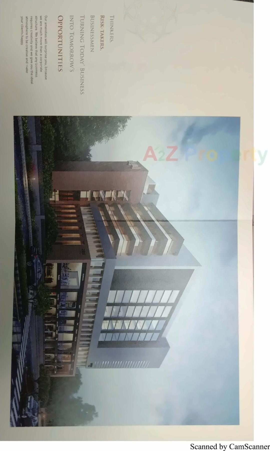 3D Elevation of real estate project Nakshtra Viii located at Raiya, Rajkot, Gujarat