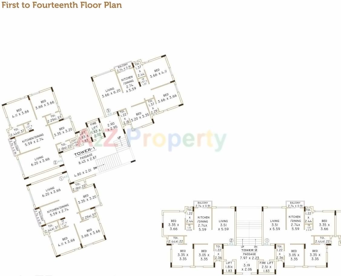 Layout of real estate project Nand Empire located at Rajkot, Rajkot, Gujarat