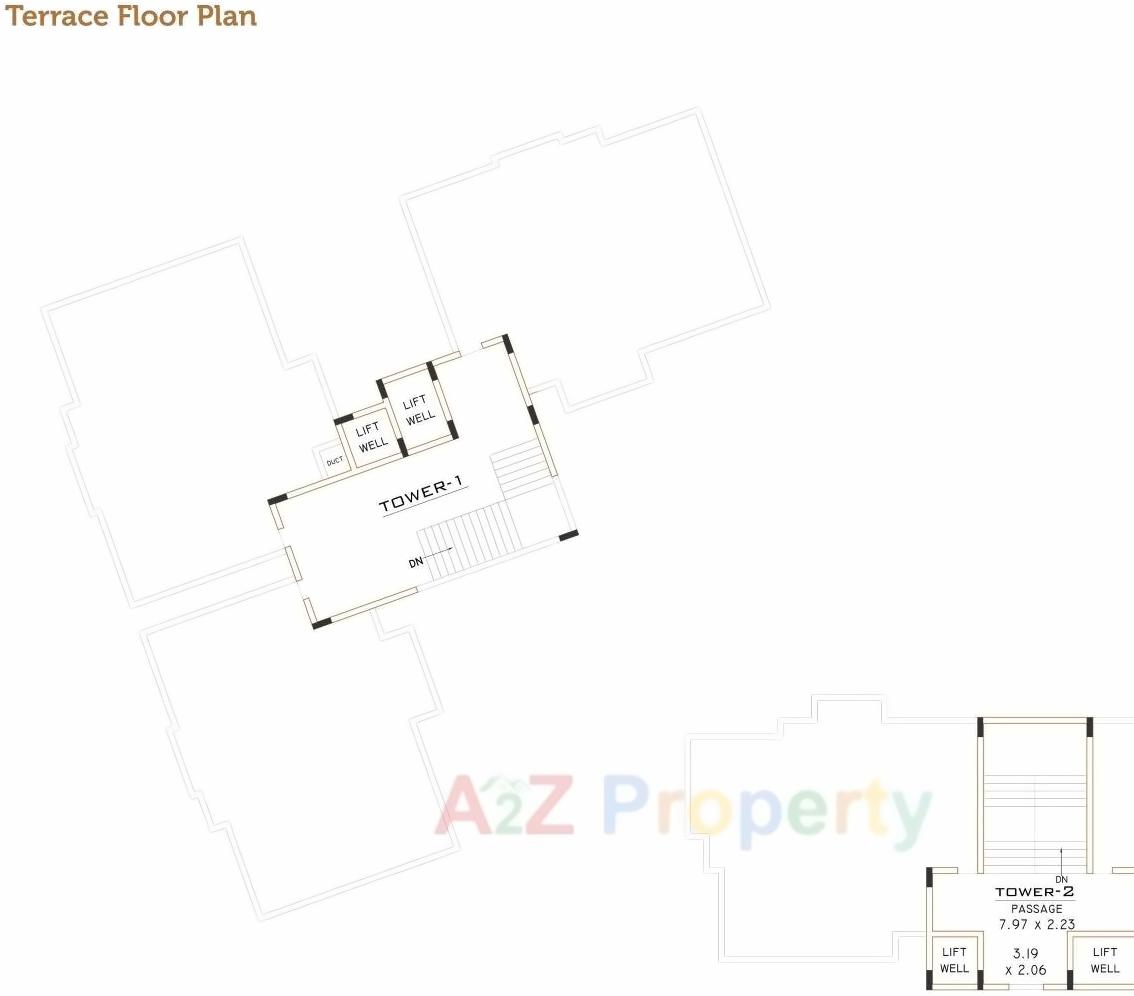 Layout of real estate project Nand Empire located at Rajkot, Rajkot, Gujarat