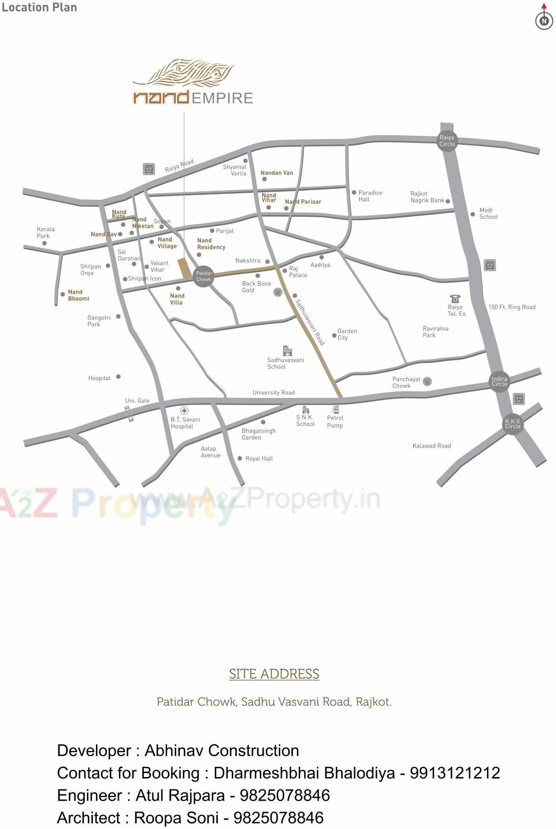  of real estate project Nand Empire located at Rajkot, Rajkot, Gujarat