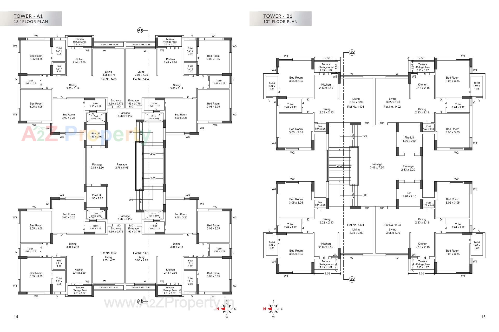Layout of real estate project Nandan located at Vavdi, Rajkot, Gujarat