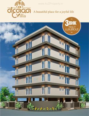 Elevation of real estate project Nandanvan Villa located at Raiya, Rajkot, Gujarat