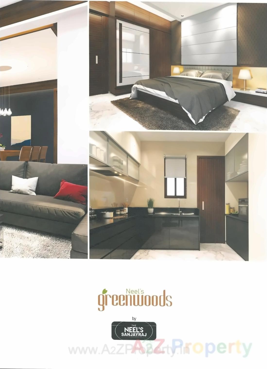 3D Elevation of real estate project Neel's Greenwoods located at Raiya, Rajkot, Gujarat