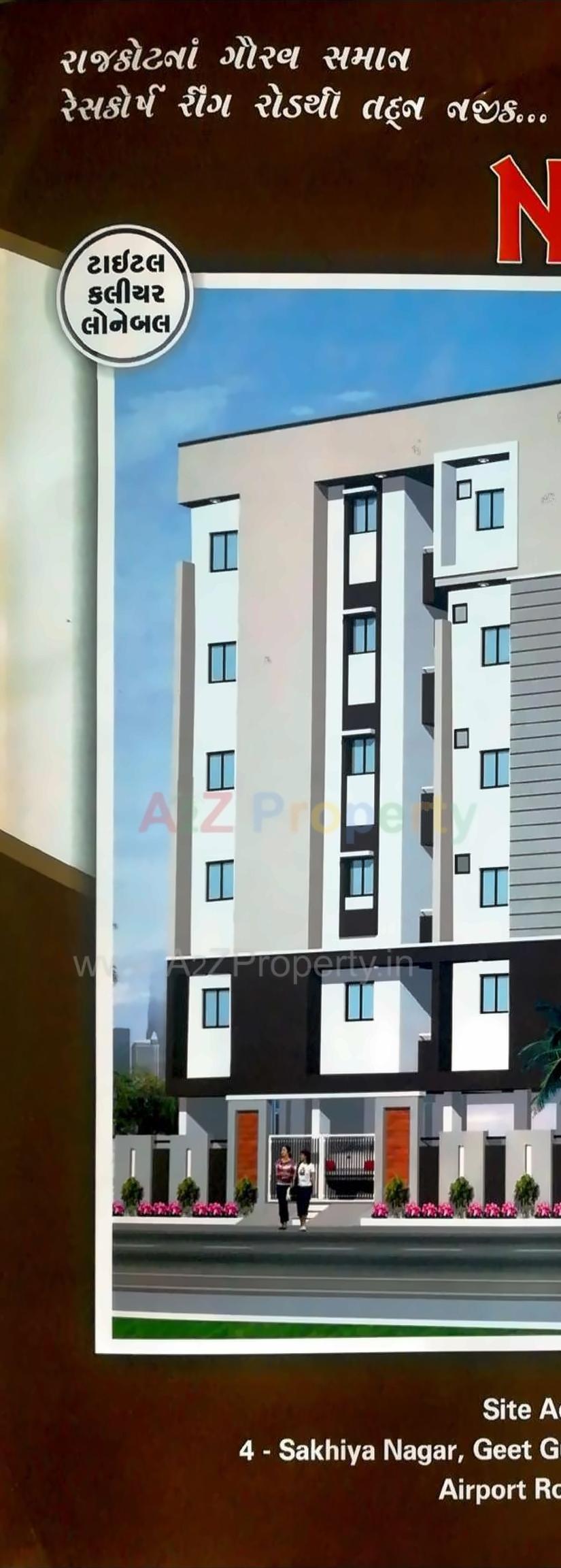 3D Elevation of real estate project Neminath located at Rajkot, Rajkot, Gujarat