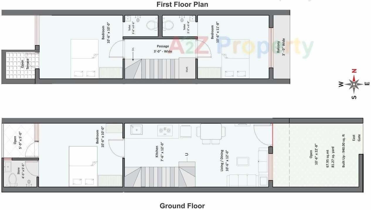 Layout of real estate project New Paras Villa located at Ghanteshwar, Rajkot, Gujarat