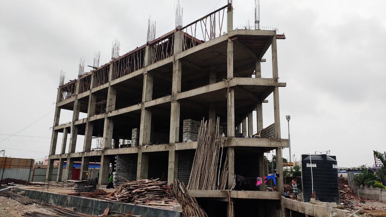 200843_const of real estate project Nexus located at Madhapar, Rajkot, Gujarat