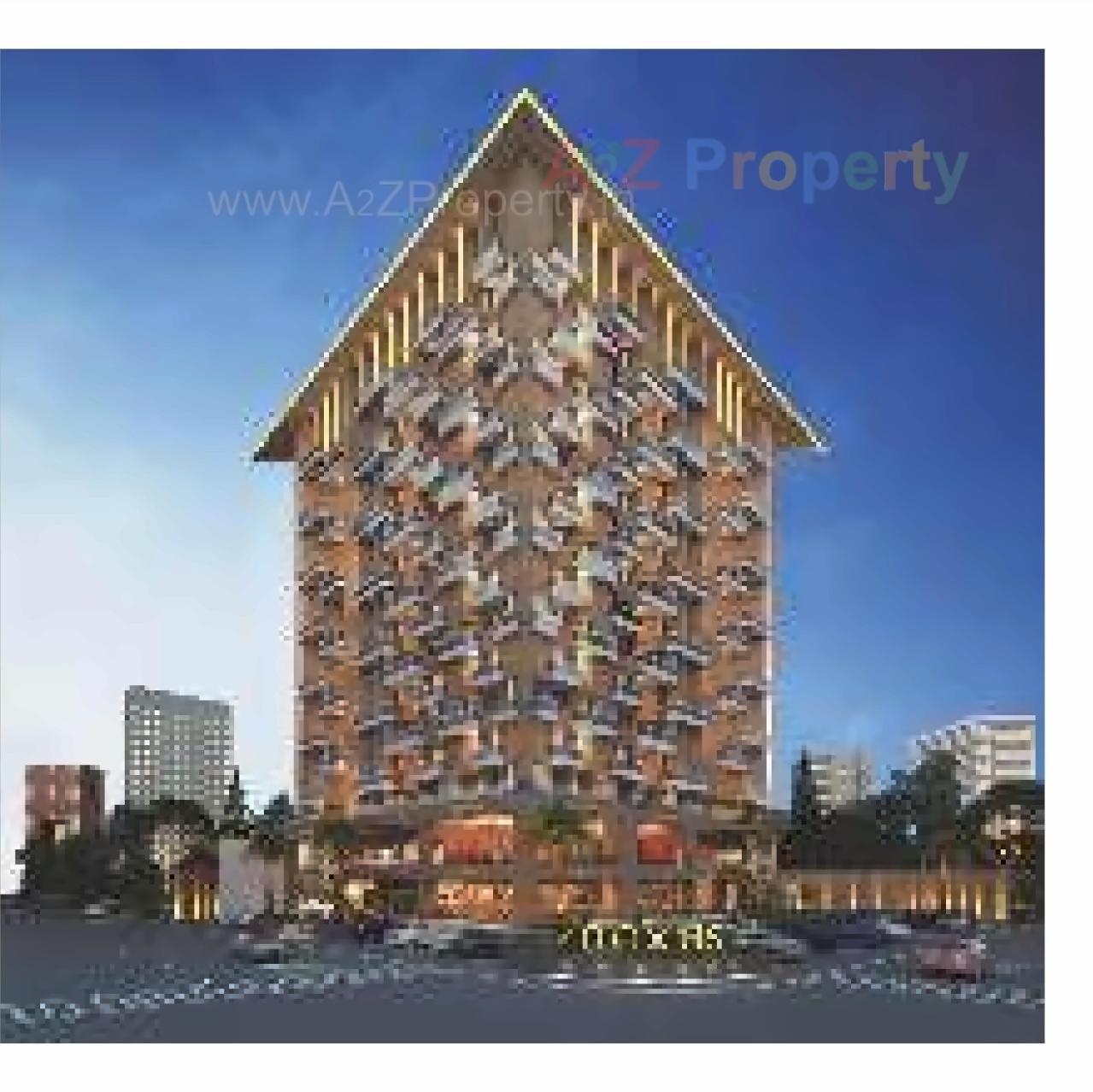 3D Elevation of real estate project Nexus located at Madhapar, Rajkot, Gujarat