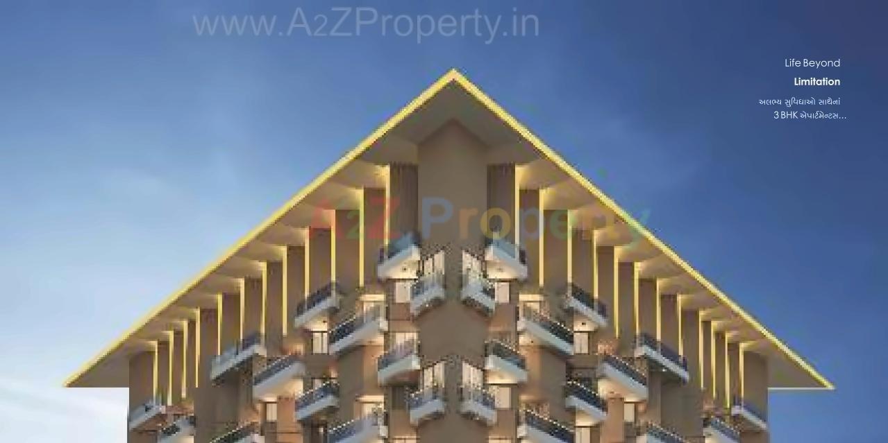 3D Elevation of real estate project Nexus located at Madhapar, Rajkot, Gujarat