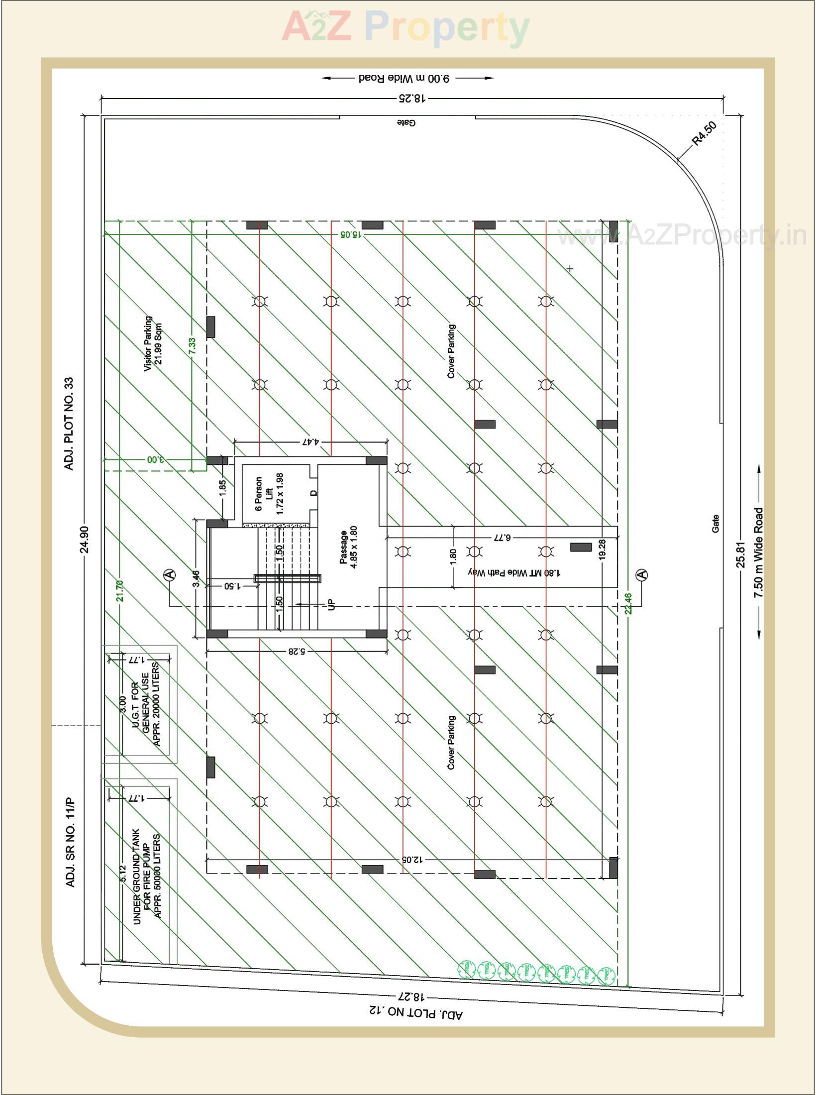  of real estate project Nilkanth Apartments located at Munjka, Rajkot, Gujarat