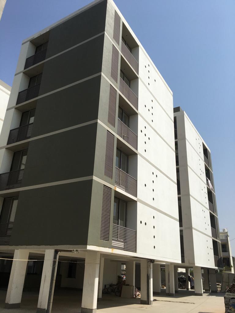 166616_const of real estate project Nir Apartment located at Raiya, Rajkot, Gujarat