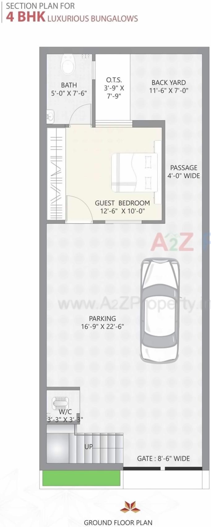 Layout of real estate project Nityam Villa located at Rajkot, Rajkot, Gujarat