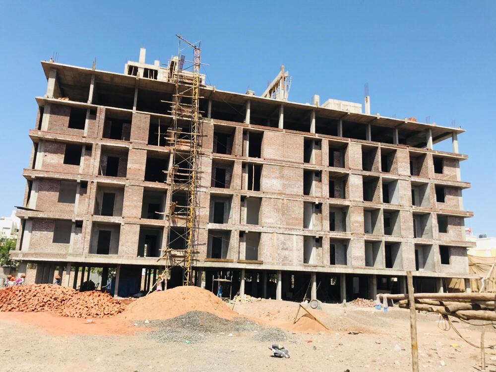 130877_const of real estate project Octagon Tower located at Raiya, Rajkot, Gujarat