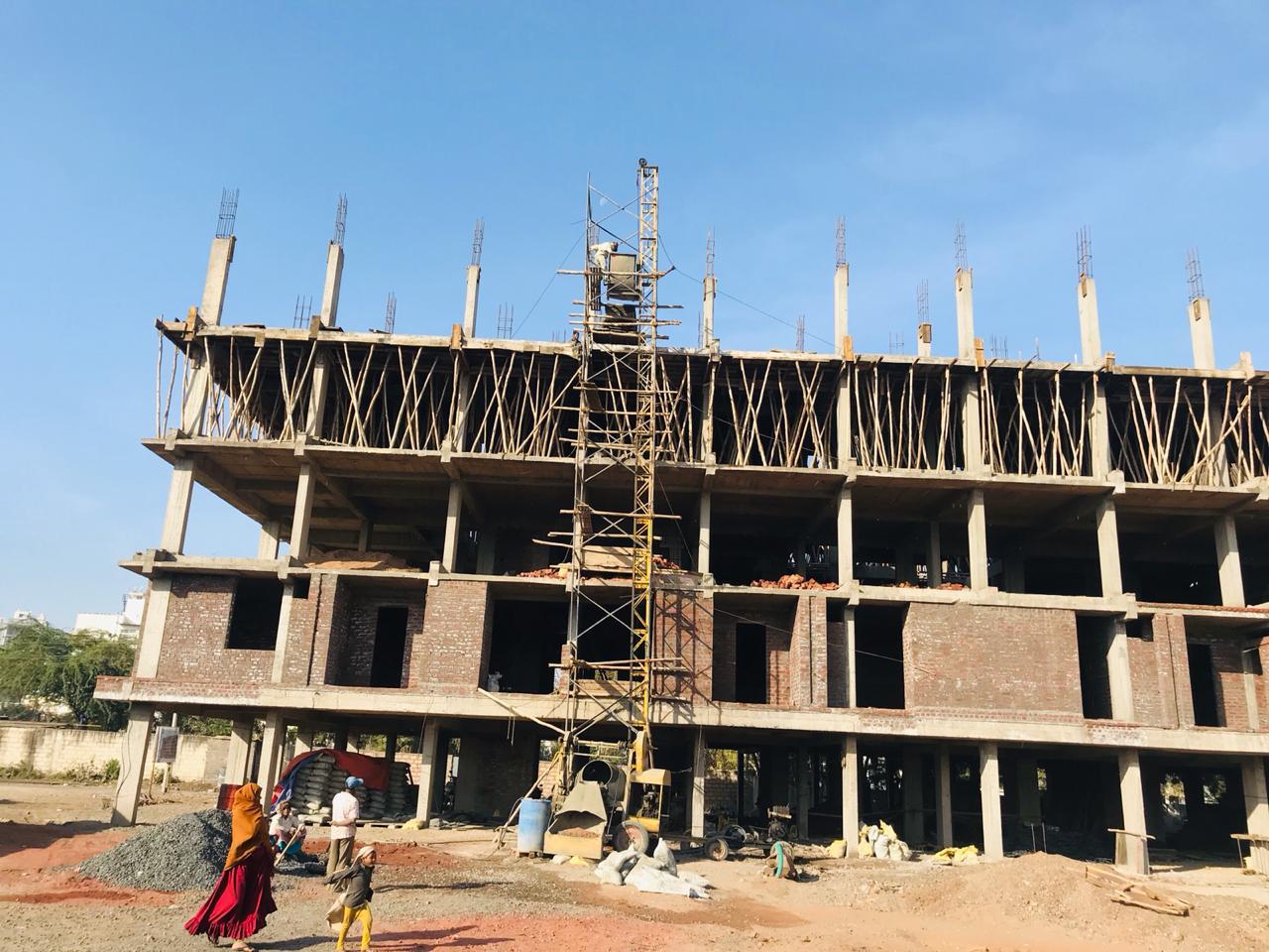 97044_const of real estate project Octagon Tower located at Raiya, Rajkot, Gujarat