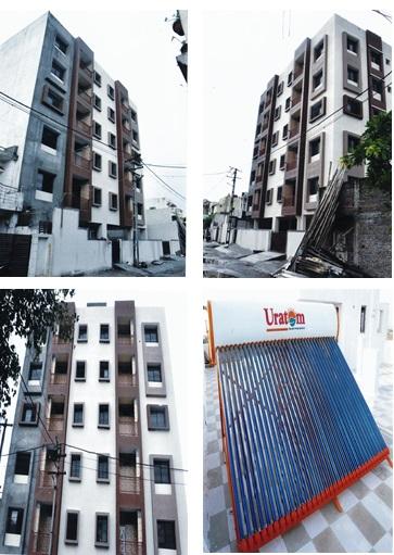 56406_const of real estate project Om Apartment located at Raiya, Rajkot, Gujarat