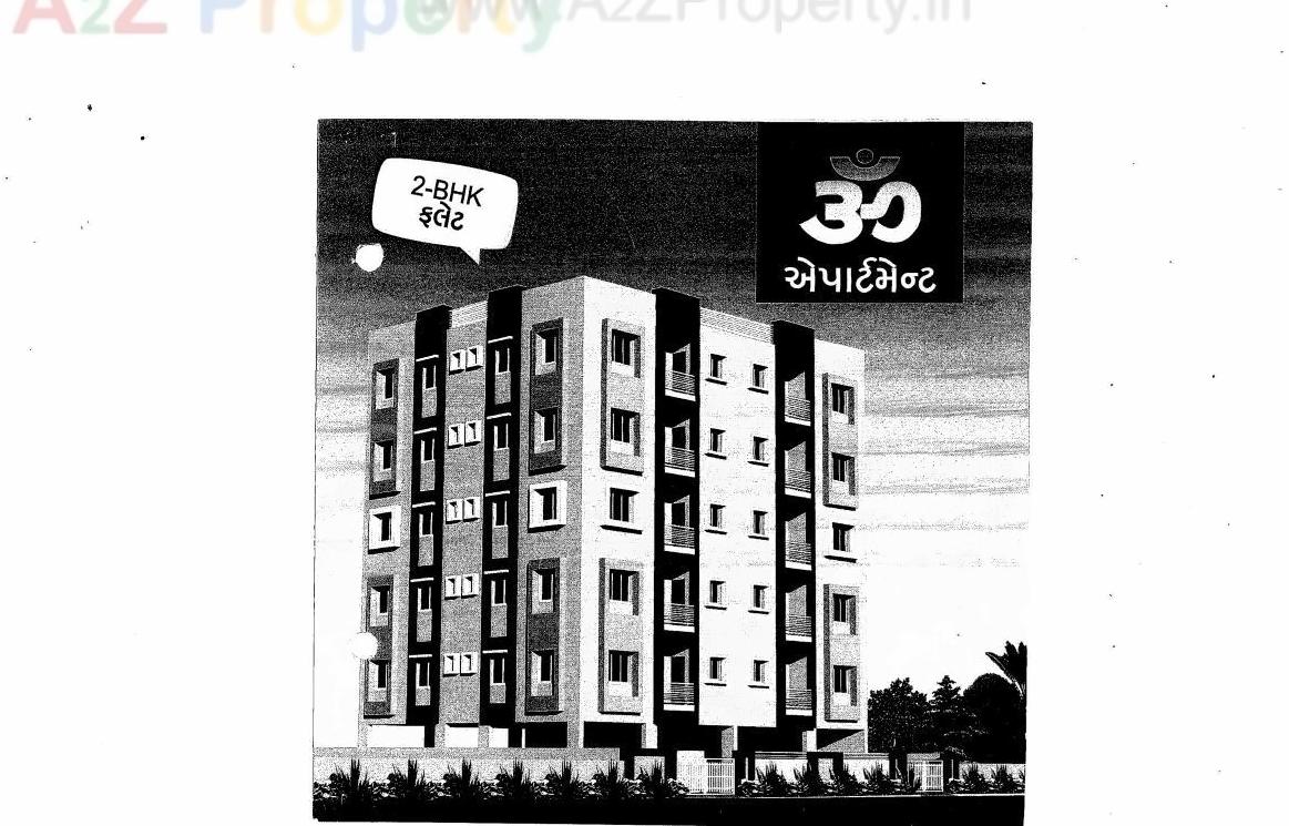 Layout of real estate project Om Apartment located at Raiya, Rajkot, Gujarat