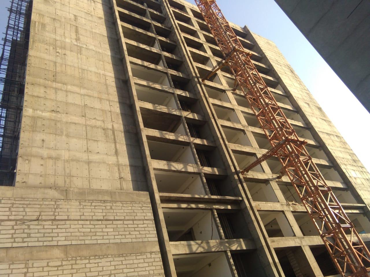 130117_const of real estate project Om Decora 9 Square located at Nana-mava, Rajkot, Gujarat