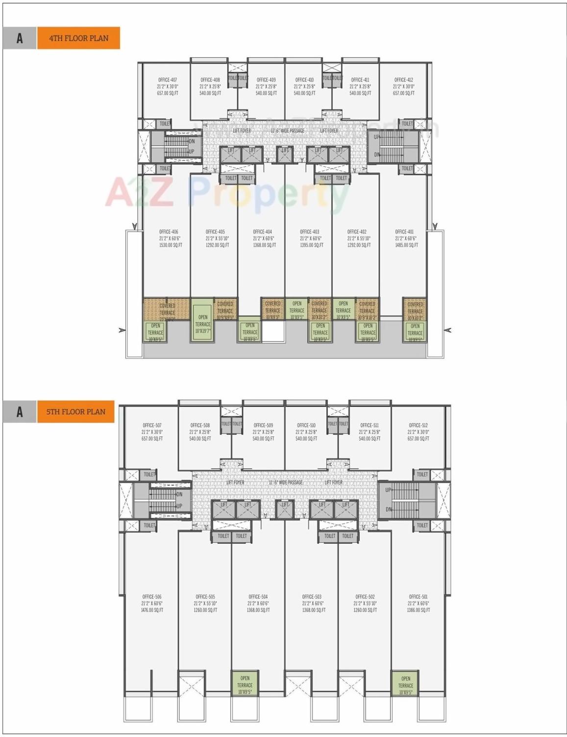 Layout of real estate project Om Decora 9 Square located at Nana-mava, Rajkot, Gujarat