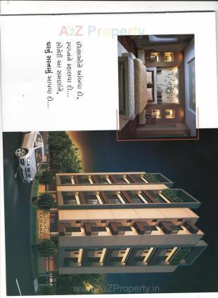 Elevation of real estate project Opera Elegance located at Madhapar, Rajkot, Gujarat