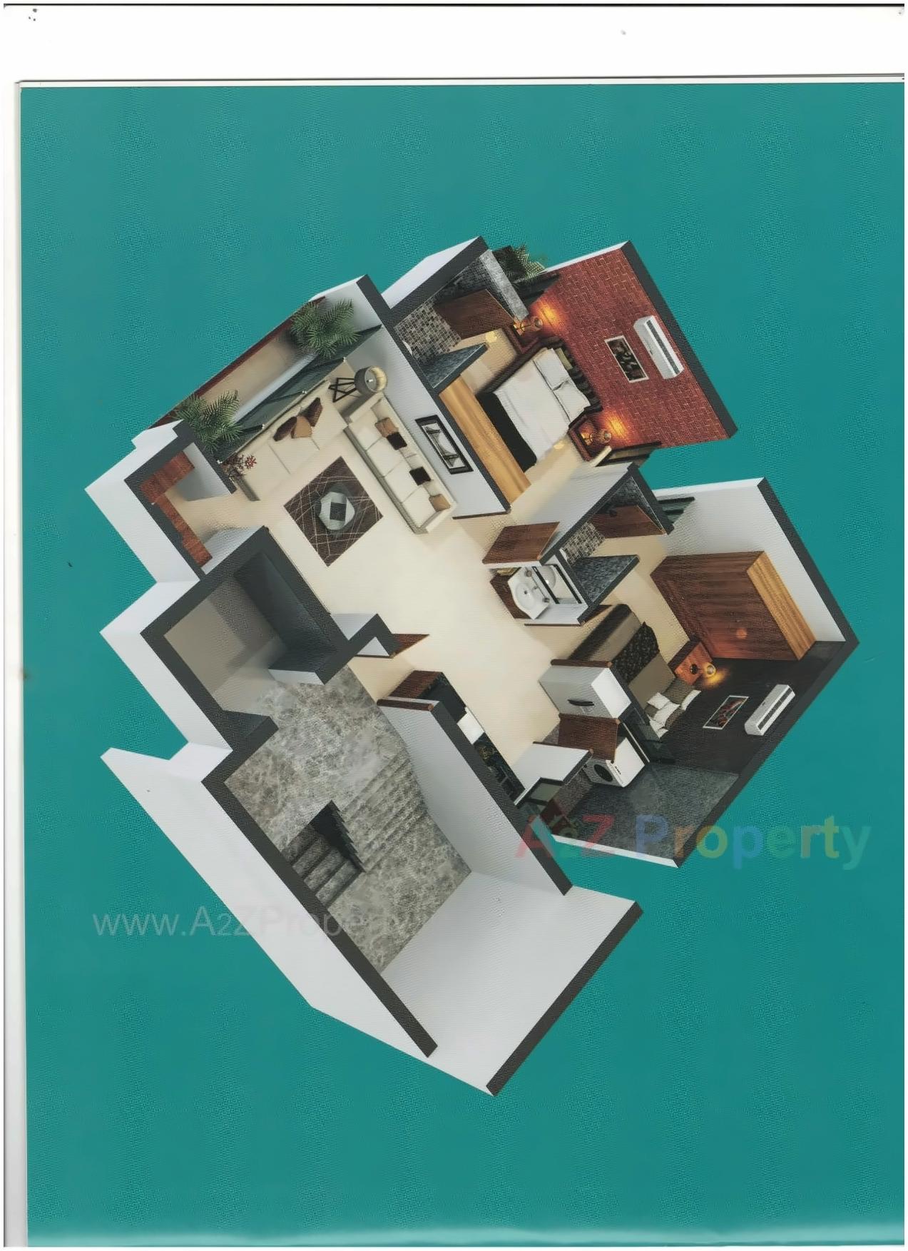 Layout of real estate project Opera Elegance located at Madhapar, Rajkot, Gujarat