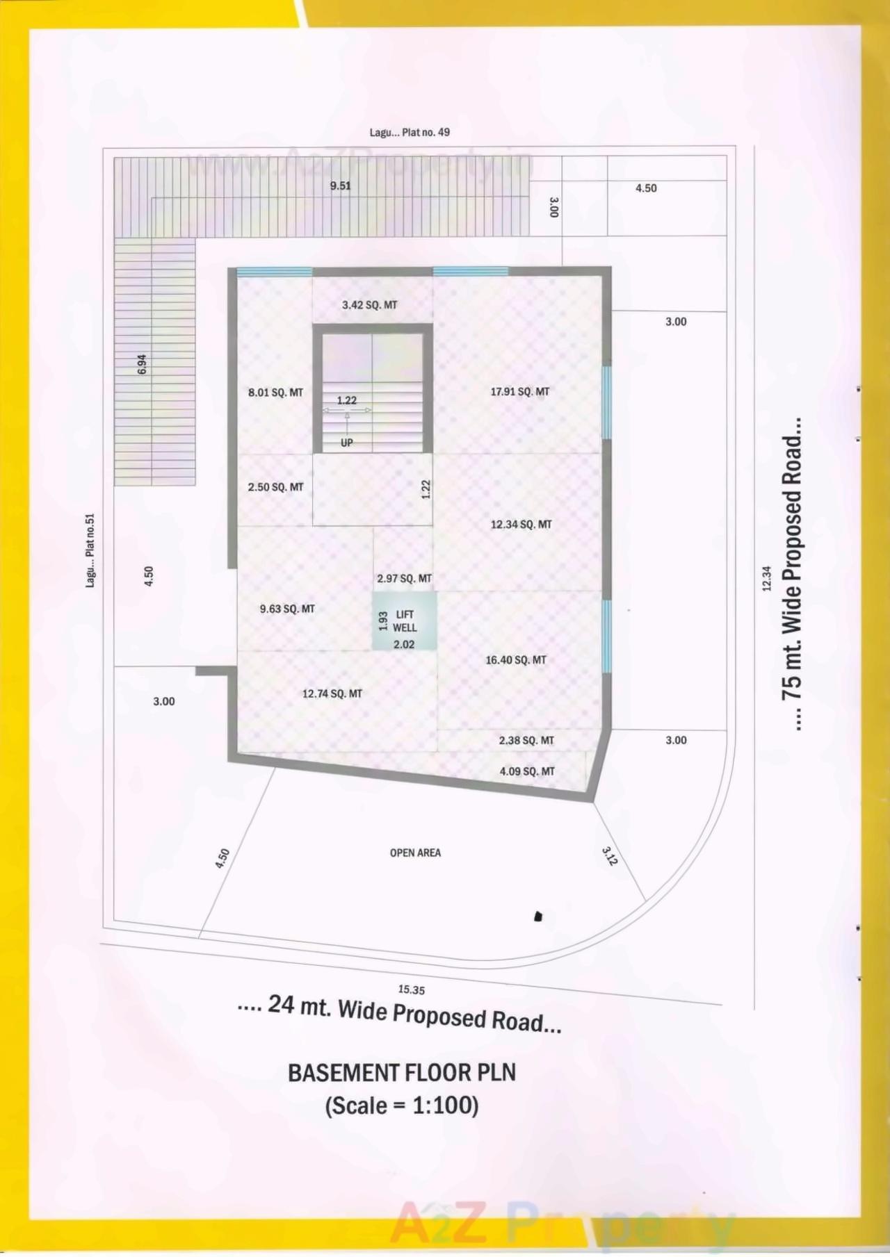 Layout of real estate project Opera House located at Rajkot, Rajkot, Gujarat