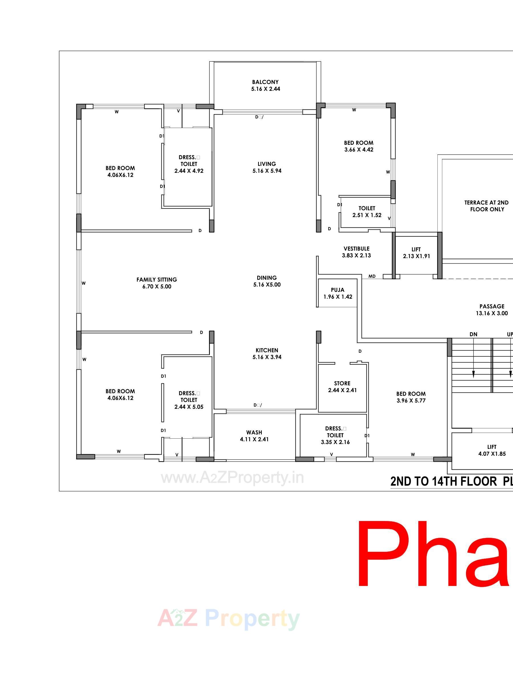 Layout of real estate project Orbit Gardens located at Mota, Rajkot, Gujarat