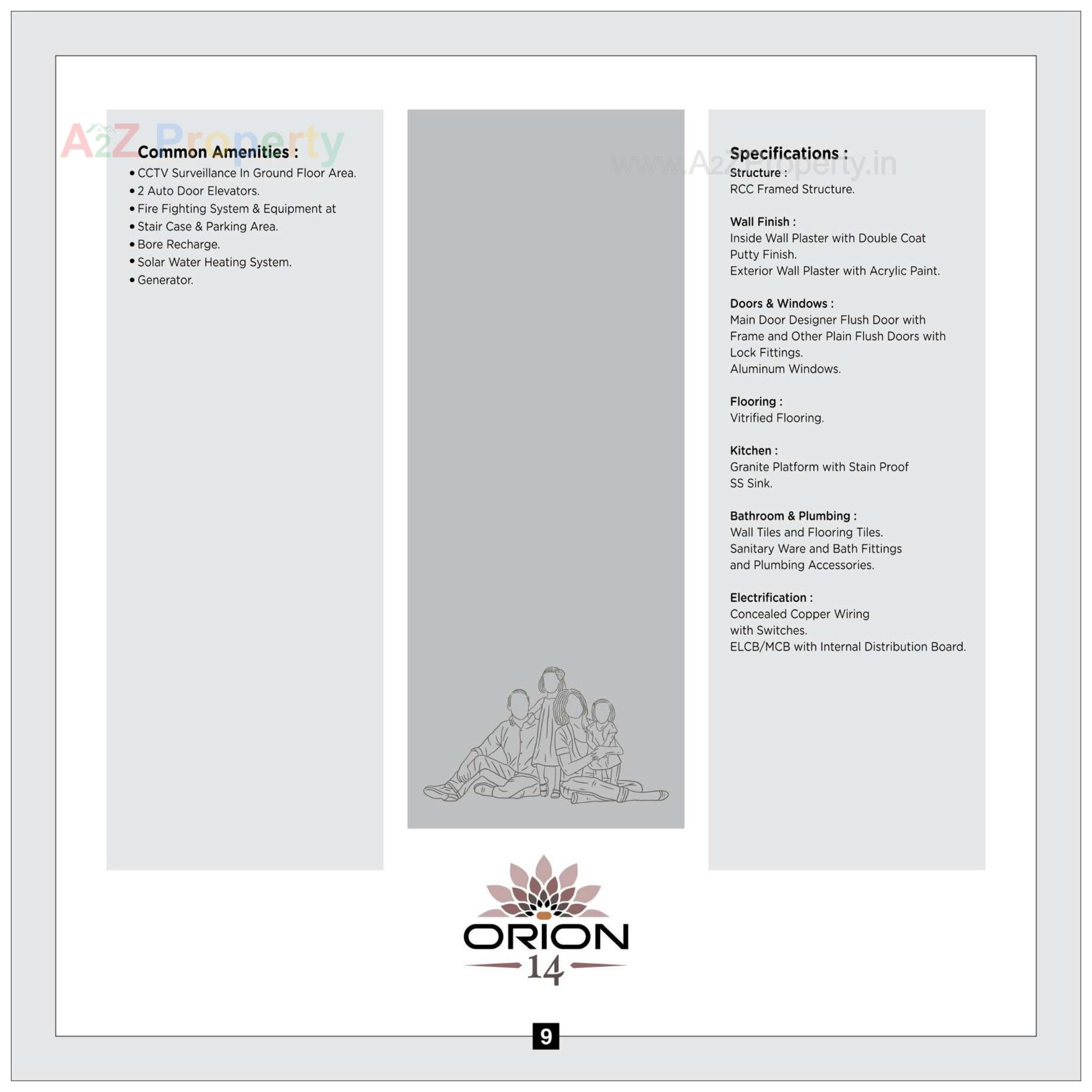  of real estate project Orion located at Rajkot, Rajkot, Gujarat