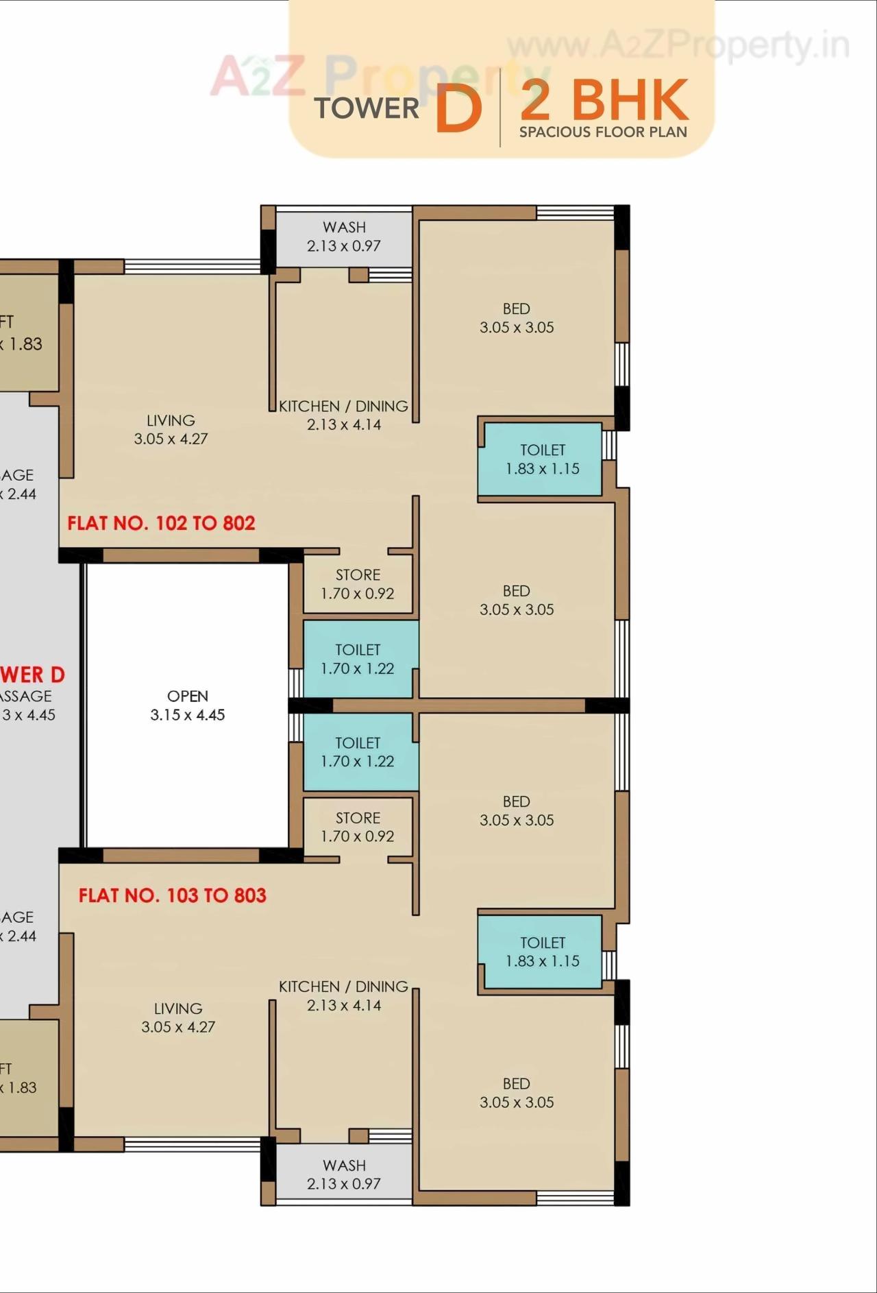 Layout of real estate project Orion Park located at Mavdi, Rajkot, Gujarat