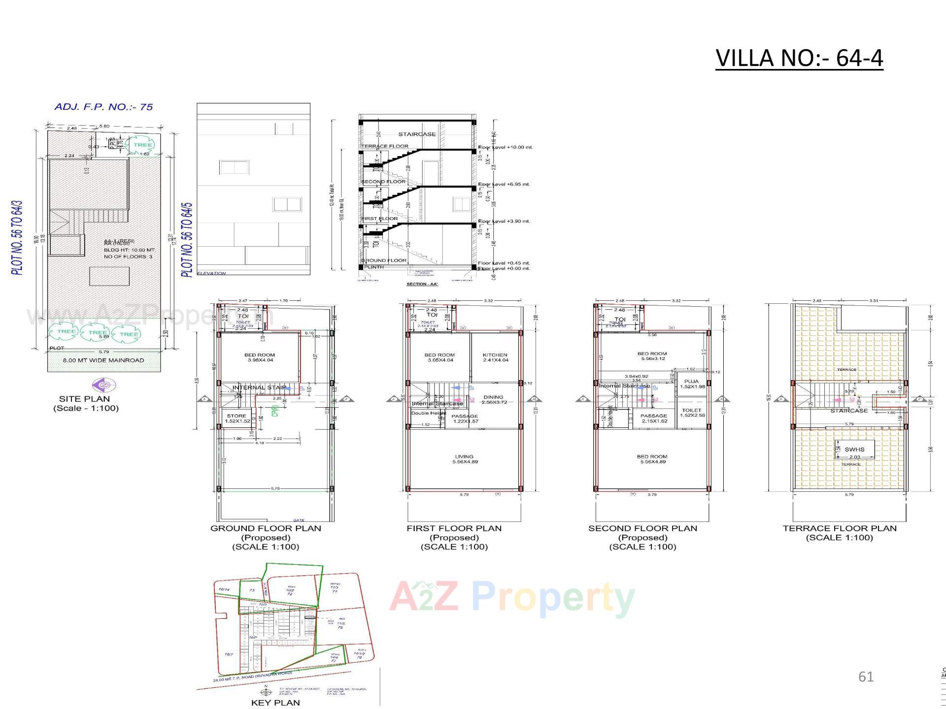 Layout of real estate project Oscar Kingsville located at Rajkot, Rajkot, Gujarat