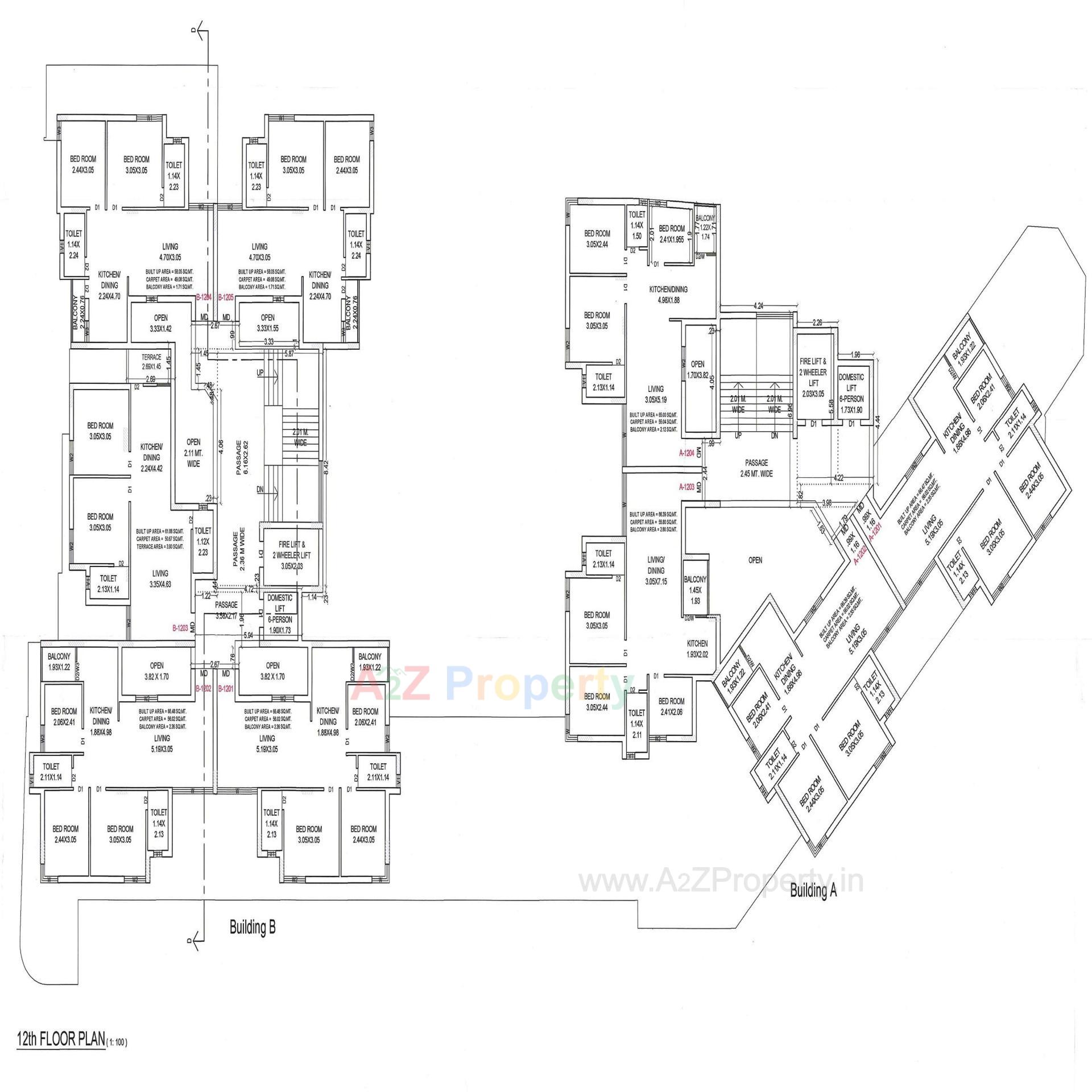Layout of real estate project Pacific Star located at Rajkot, Rajkot, Gujarat