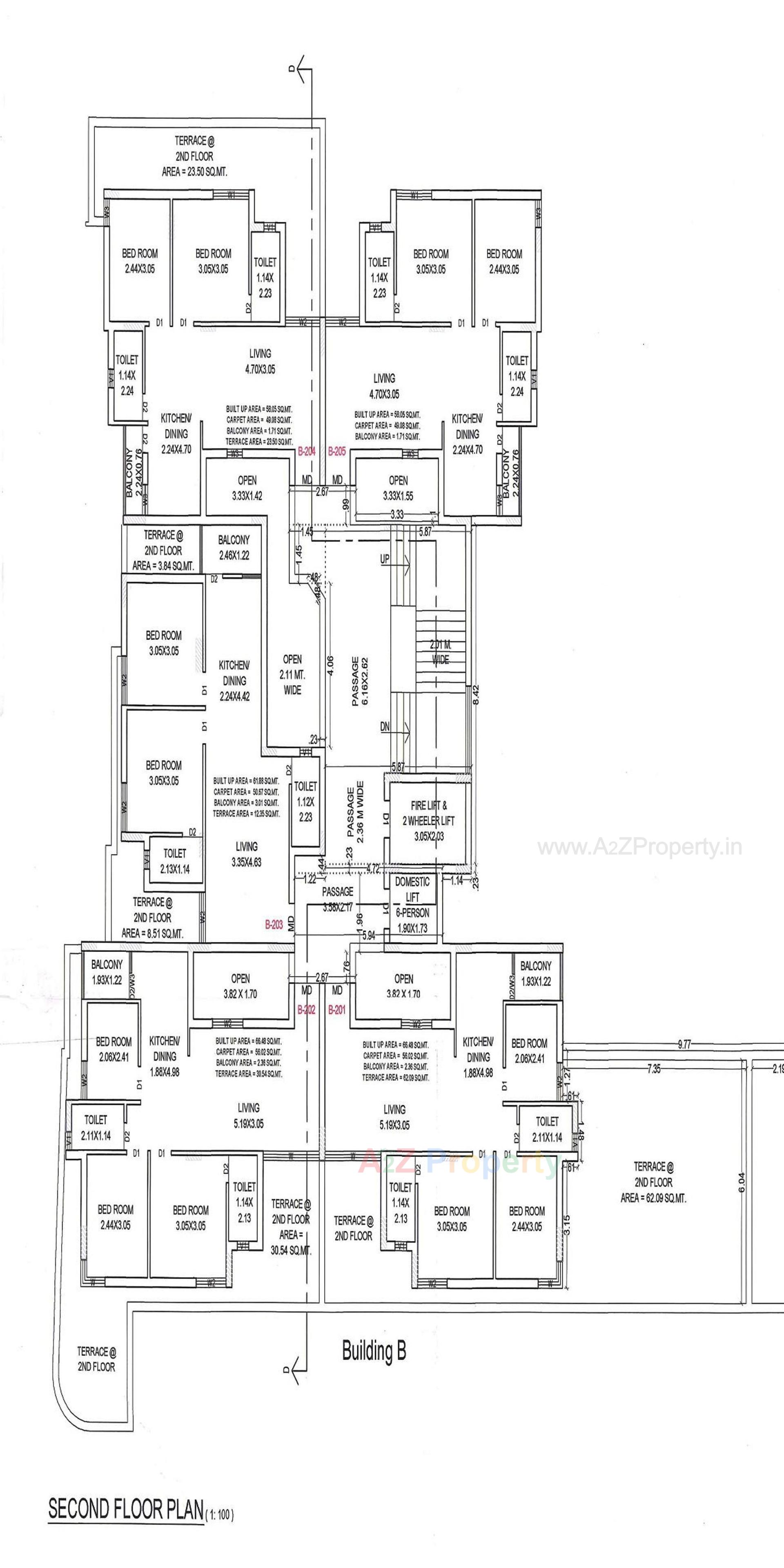 Layout of real estate project Pacific Star located at Rajkot, Rajkot, Gujarat