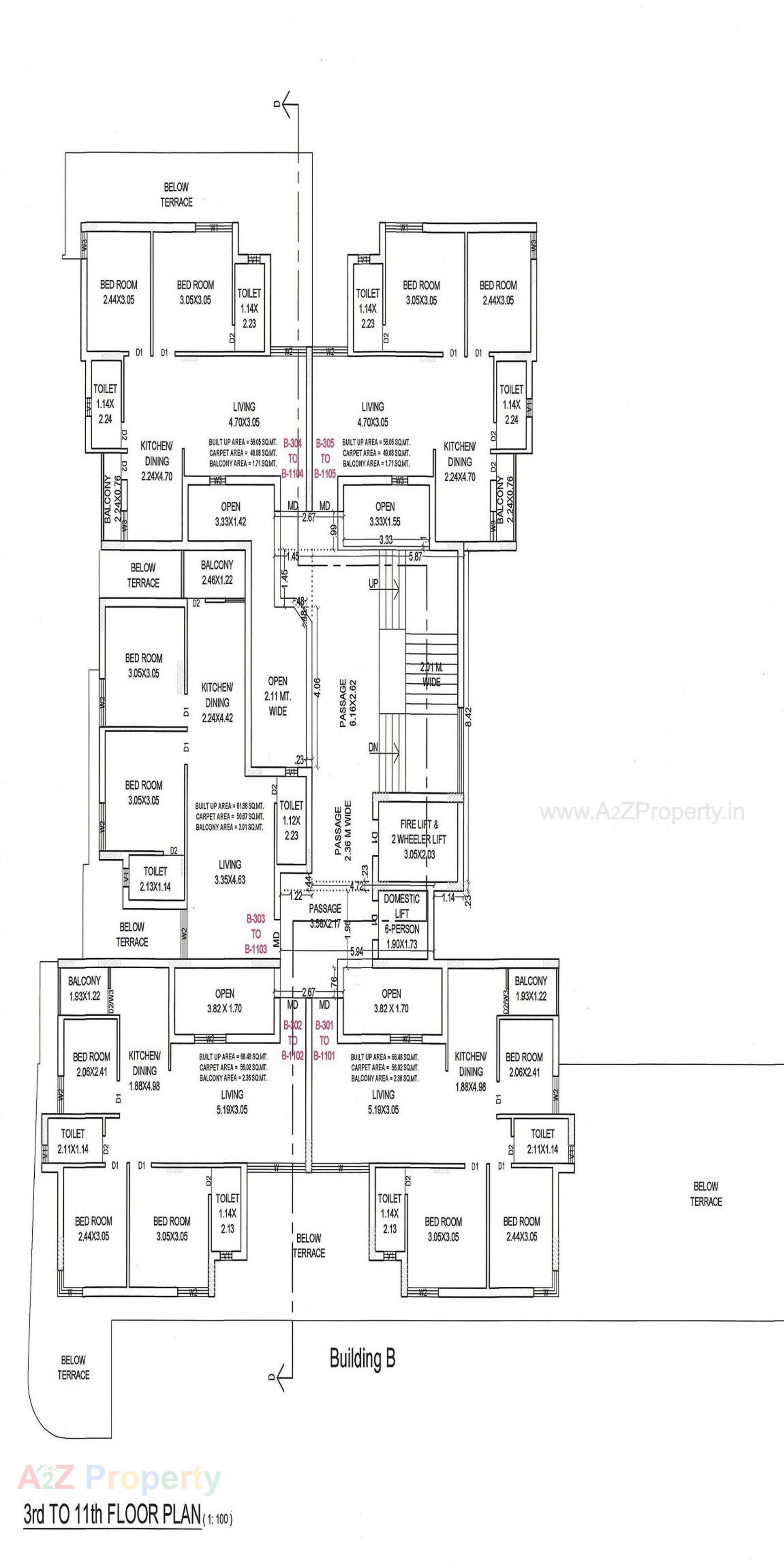 Layout of real estate project Pacific Star located at Rajkot, Rajkot, Gujarat
