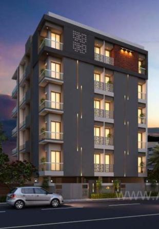 Elevation of real estate project Palaash located at Raiya, Rajkot, Gujarat