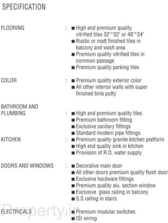 Project Specifications
