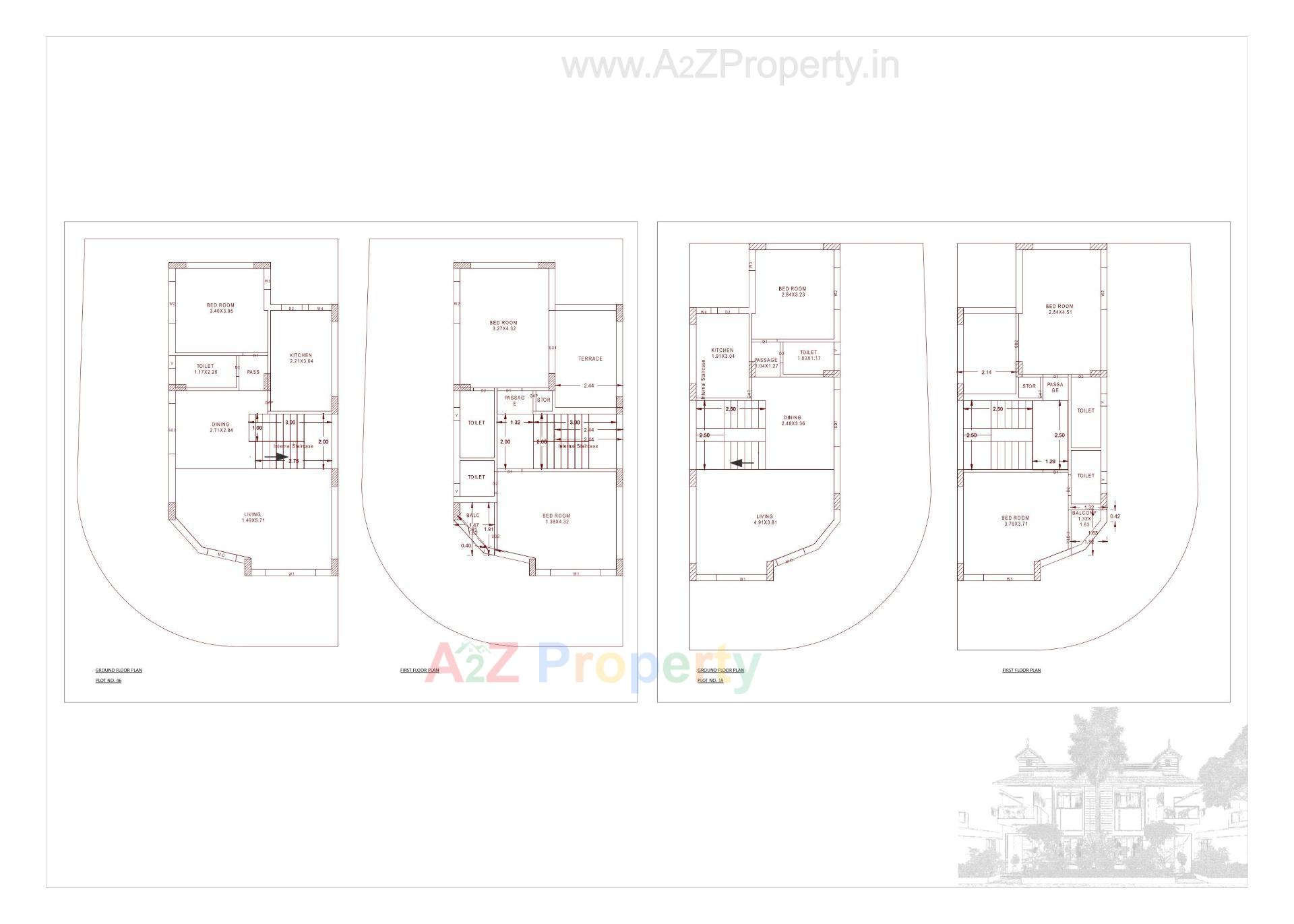 Layout of real estate project Palm Paradise located at Haripar-pal, Rajkot, Gujarat