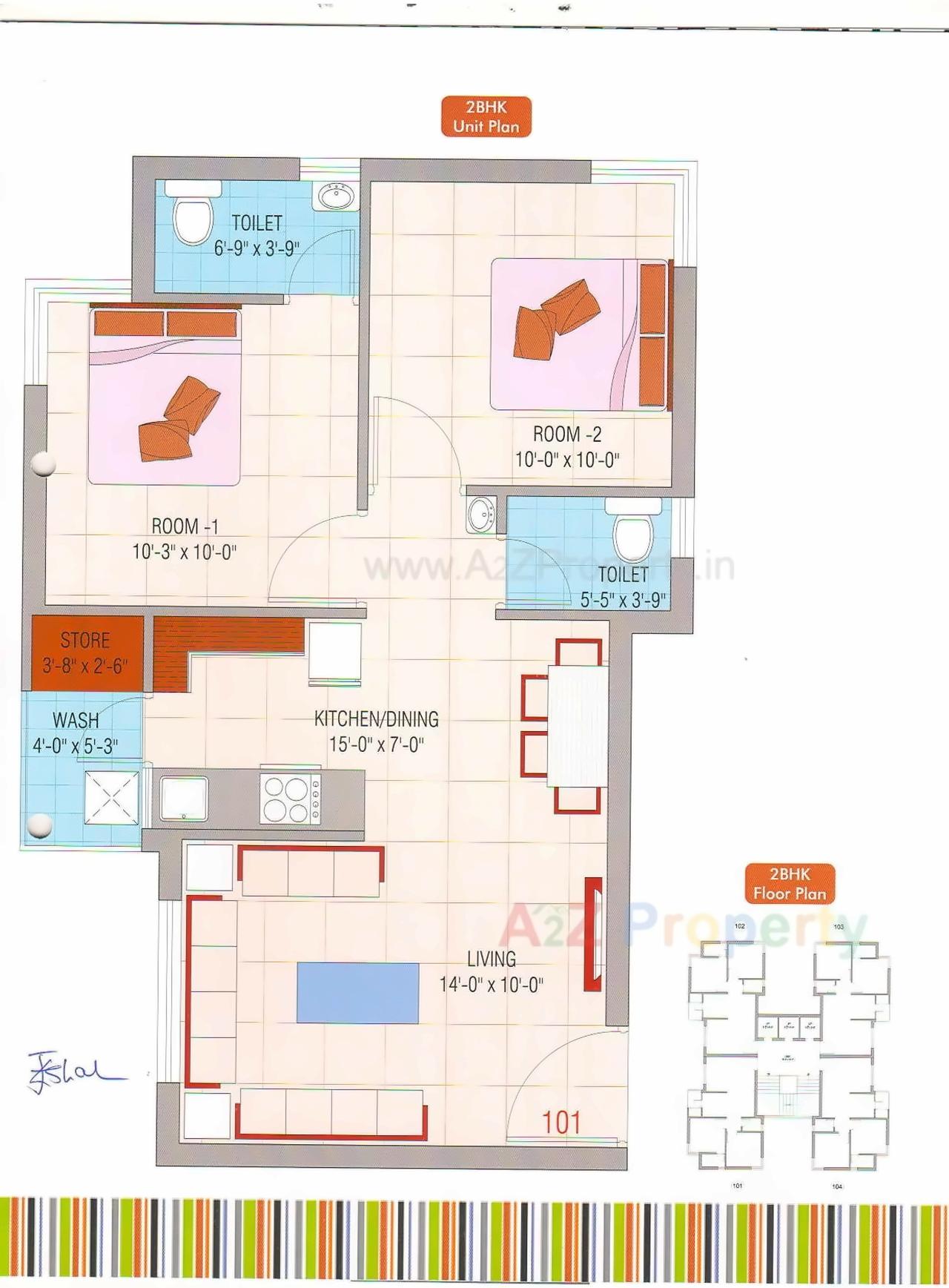 Layout of real estate project Palm Universe 2efg located at Raiya, Rajkot, Gujarat
