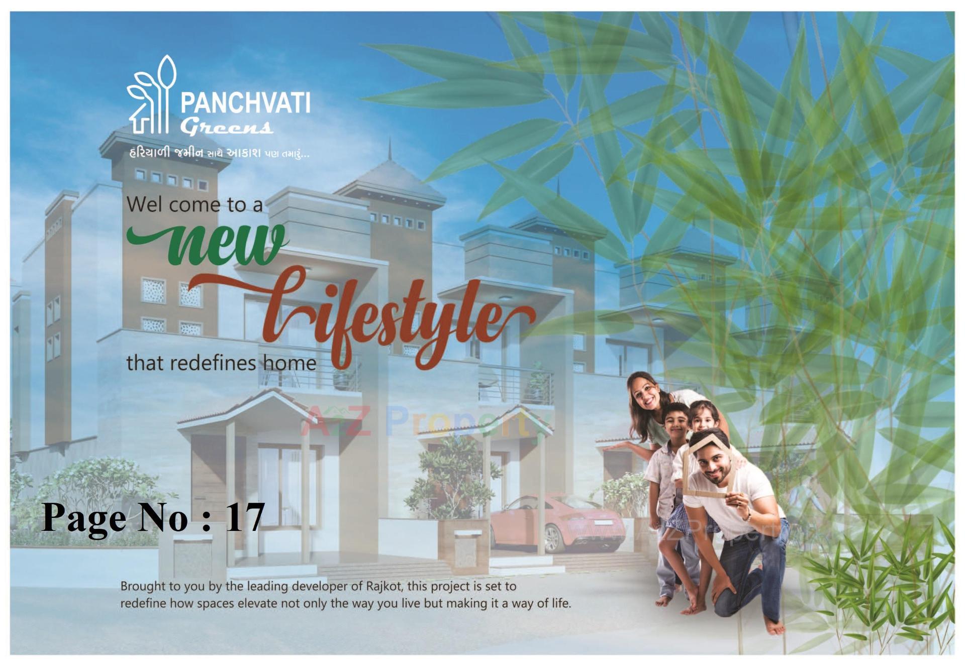  of real estate project Panchvati Greens located at Ghanteshwar, Rajkot, Gujarat