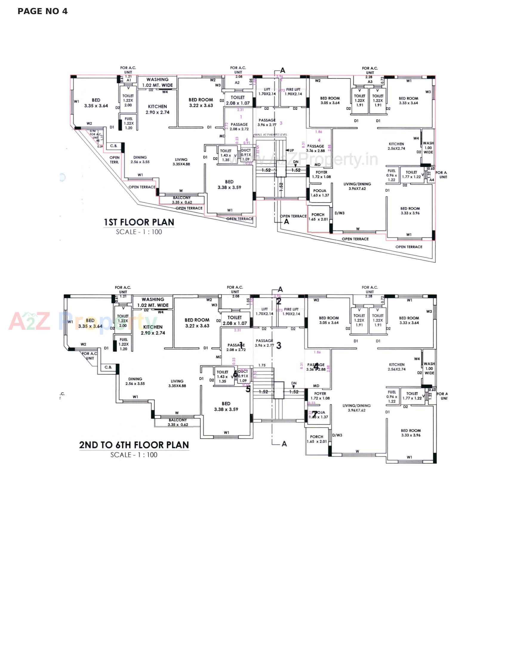 Layout of real estate project Param Height located at Rajkot, Rajkot, Gujarat