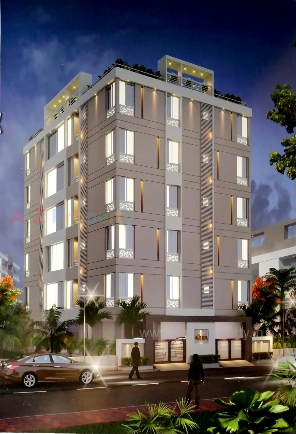 3D Elevation of real estate project Parishram located at Rajkot, Rajkot, Gujarat