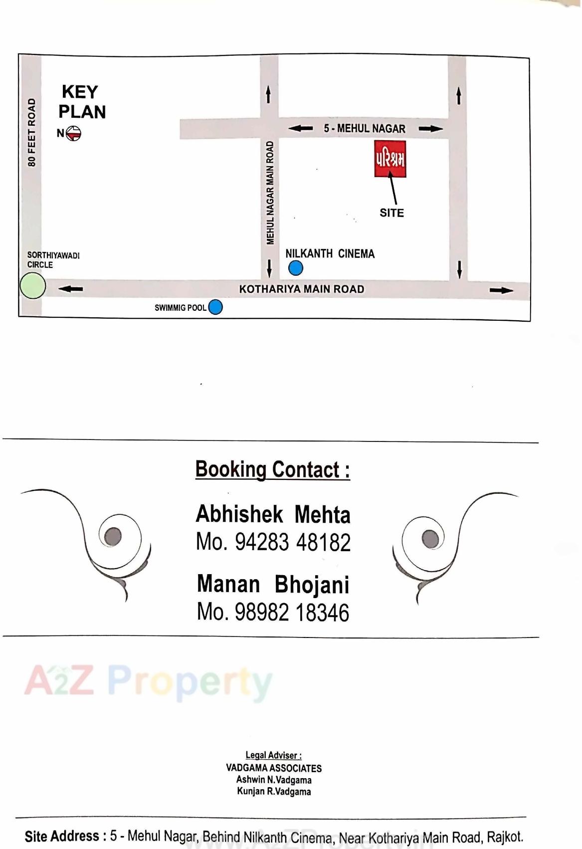  of real estate project Parishram located at Rajkot, Rajkot, Gujarat