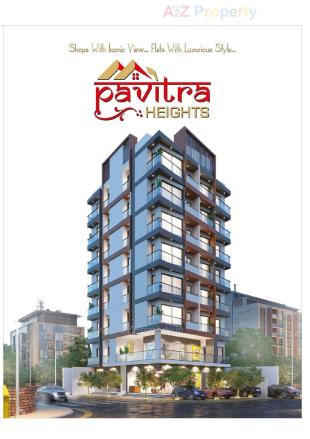 Elevation of real estate project Pavitra Heights located at Kothariya, Rajkot, Gujarat