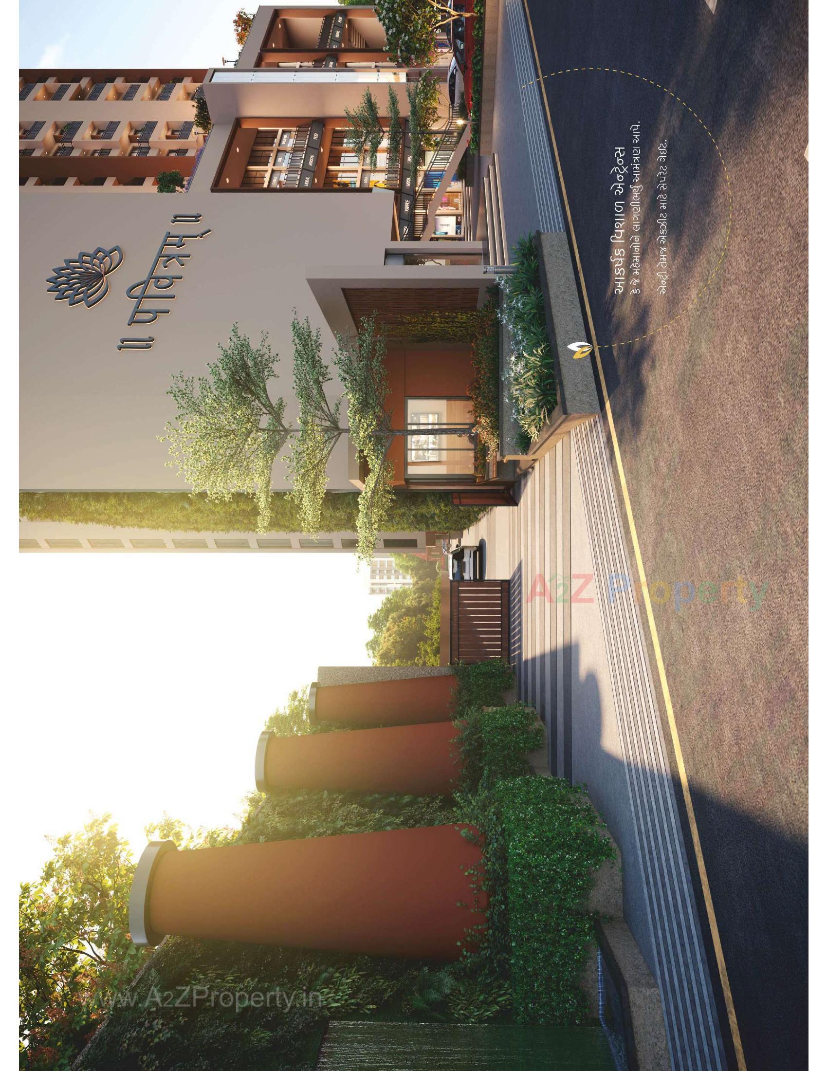3D Elevation of real estate project Pavitram located at Mavdi, Rajkot, Gujarat