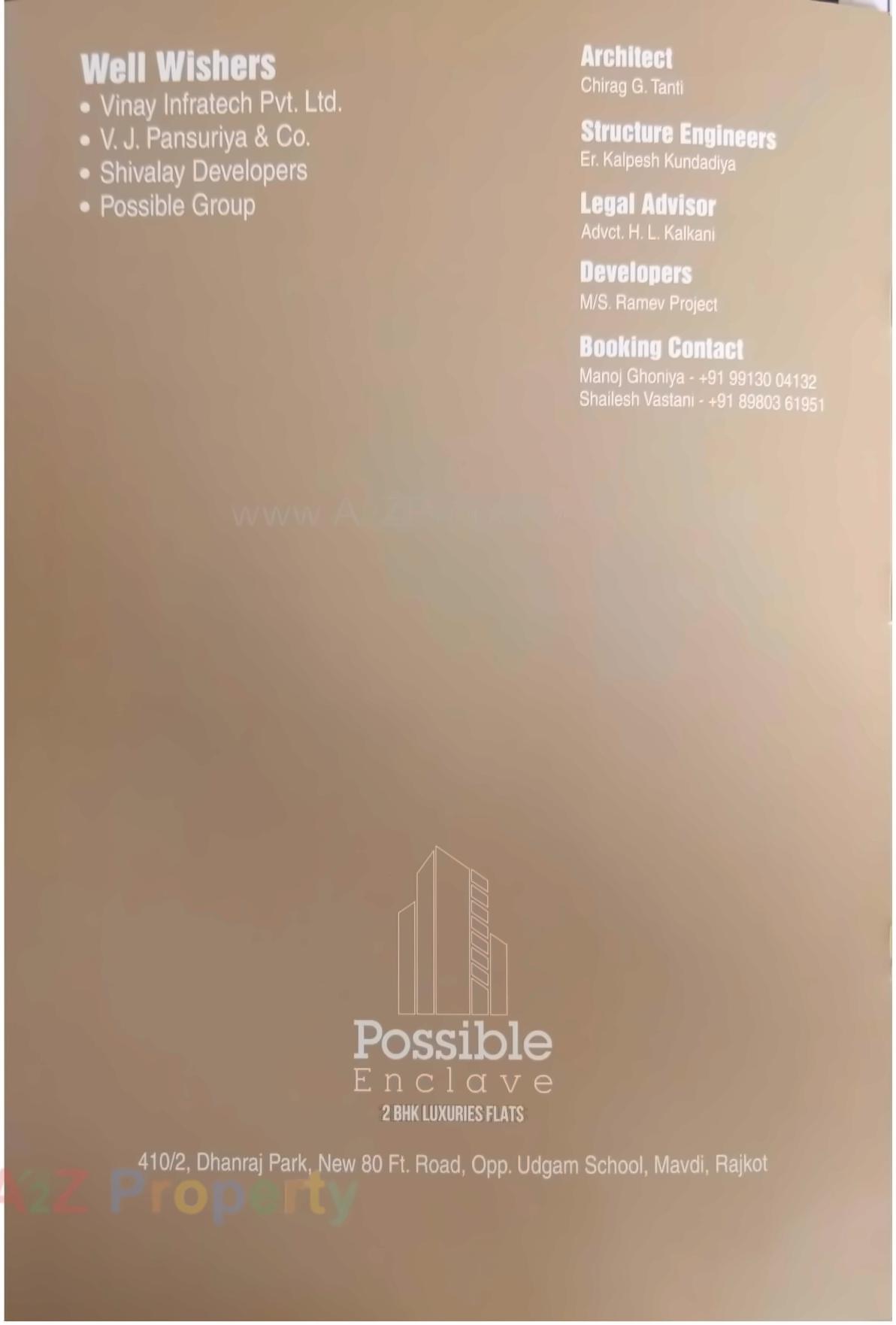  of real estate project Possible Enclave located at Mavdi, Rajkot, Gujarat