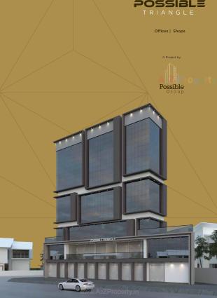 Elevation of real estate project Possible Triangle located at Mavdi, Rajkot, Gujarat