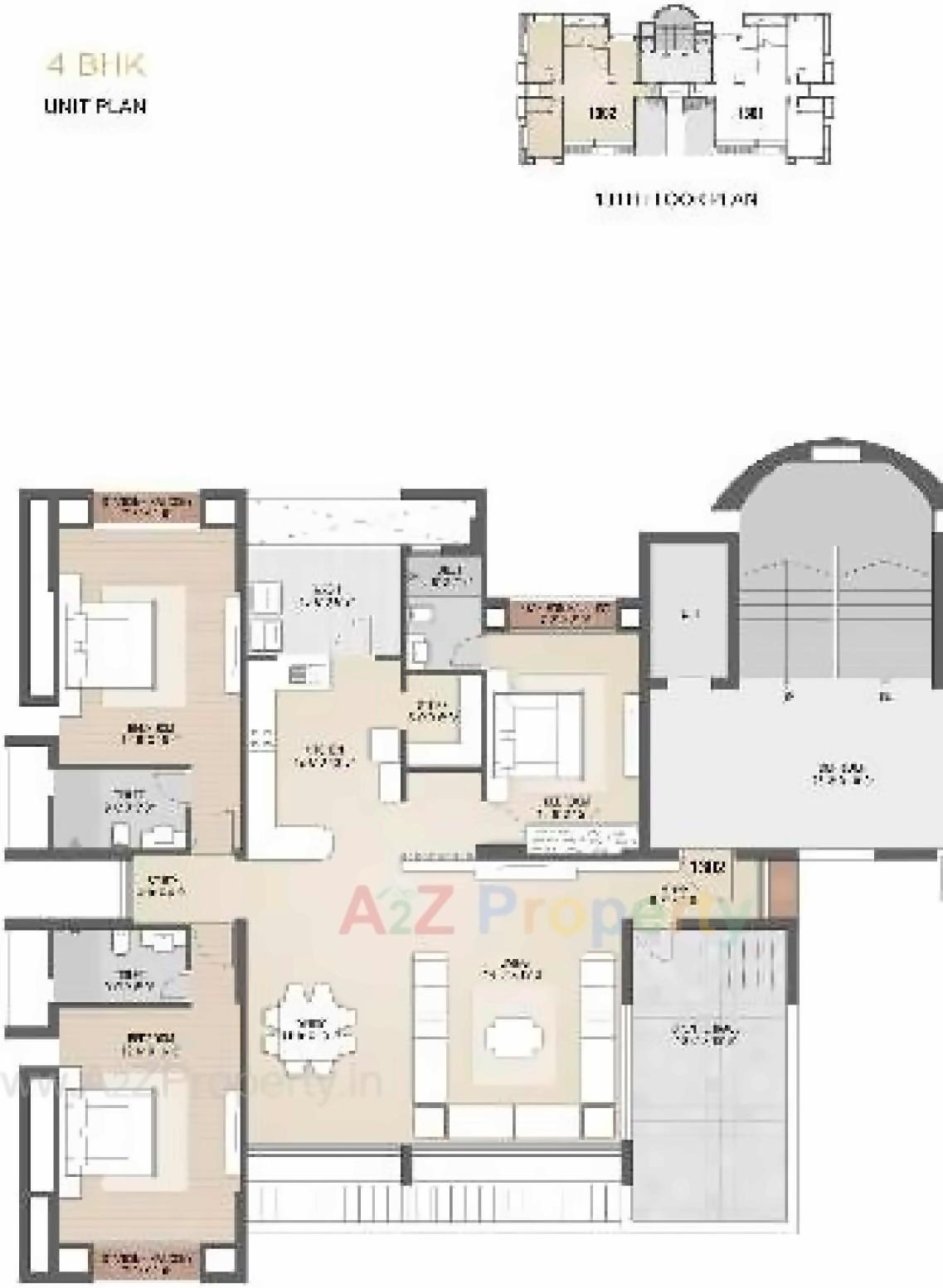 Layout of real estate project Pradhyuman Aspire located at Mavdi, Rajkot, Gujarat