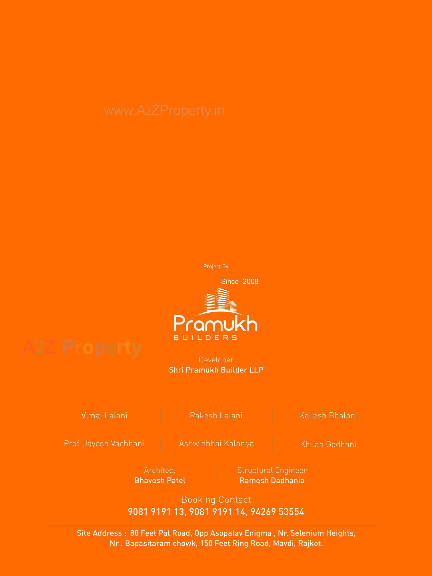  of real estate project Pramukh Bliss located at Mavdi, Rajkot, Gujarat