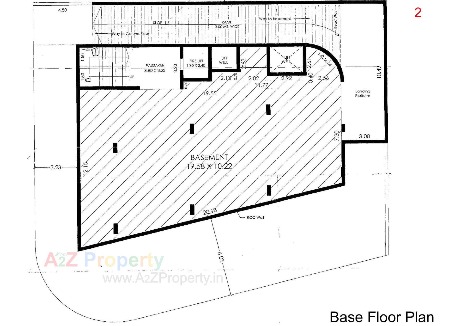 Layout of real estate project Pramukh Darshan located at Rajkot, Rajkot, Gujarat