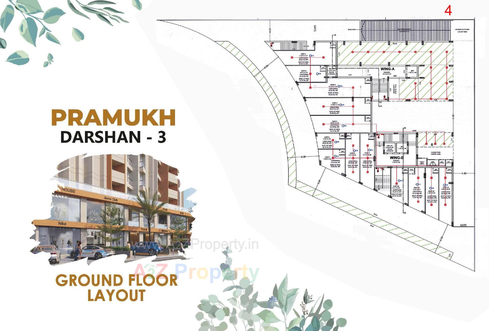  of real estate project Pramukh Darshan located at Rajkot, Rajkot, Gujarat